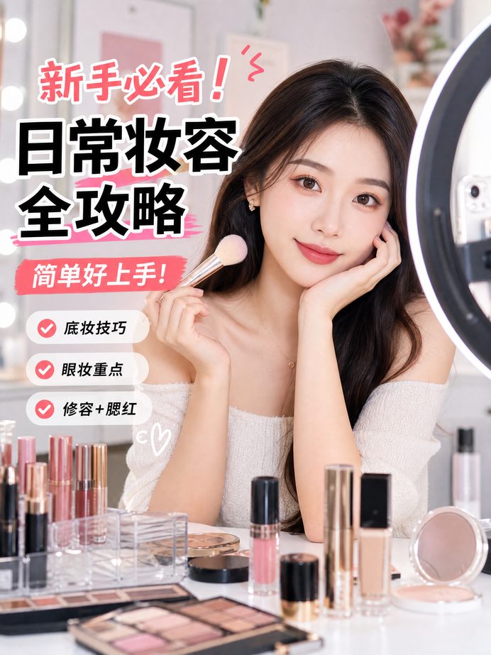 海角视频美妆视频教程-日常妆容全攻略